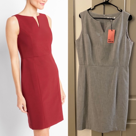 Of Mercer Dresses & Skirts - NWT $175 Of Mercer Gray Sterling Dress Sz 12